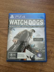 PS4 GAMES WATCH DOGS. ANZ SPECIAL EDITION 