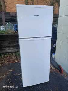 Small fridge and freezer 221LHisense brand.Delivery can be an option.