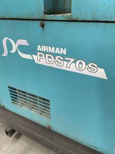 Airman portable diesel compressor