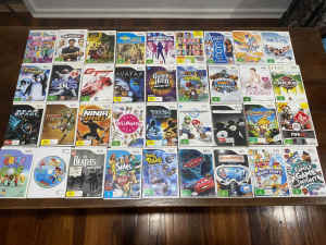 Wii Games (pick up East Cannington) - Prices listed in Description