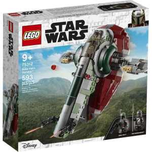 LEGO 75312 Star Wars: Boba Fetts Starship -*RETIRED* Brand New in Box