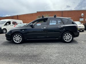 2008 Black Mazda 3-Manual -$3,900