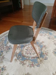 MCM blonde splayed leg chair,Cees Braakman/Pastoe/Eames era
