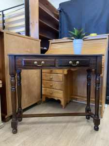 Hallway table or console table with two drawers