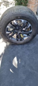 VW 18 inch Amarok Wheel with tyre -NEW!