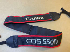 Canon EOS DSLR 550D shoulder / neck strap for Canon 550D