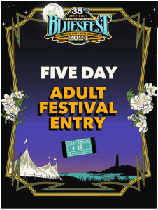 2 x 5 DAY VIP CAMPING BLUESFEST TICKETS $600 EACH