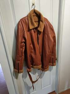 Fleece lined bomber jacket for sale