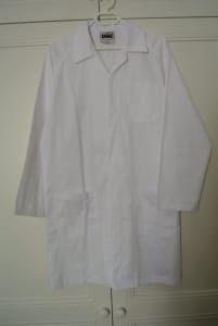 White laboratory coat (unisex)