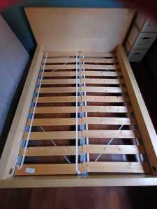 GONE - FREE near new ikea bed frame double bed