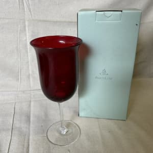 PARTYLITE red ruby candle holder
