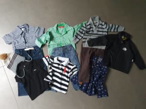 Boys Size 2 clothes bundle x 11 pieces (inc. Lacoste & Ralph Lauren)