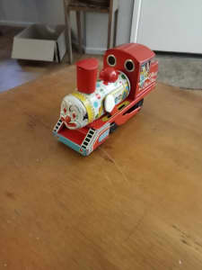 1960,s tin plate toy circus train PLUS 20 % OFF ALL LISTINGS