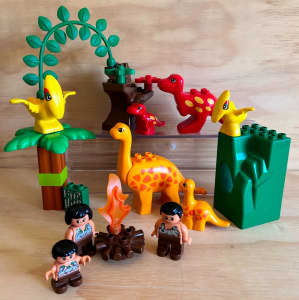 Vintage Lego DUPLO Dinosaur bundle