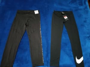 Girls tights brand new Everlast and Nike