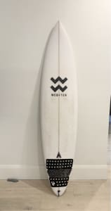 Webster surfboards 7’6 Desert Storm Gun