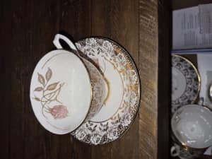 Tea Set .cup saucers and plates.