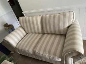 Marsanne 2 Seater Linen Sofa