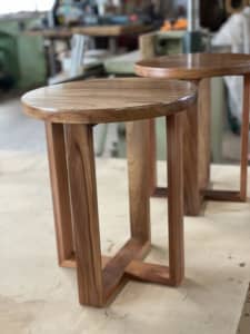 Side tables. NEW.  Solid Australian Blackwood. Limestone Murrindindi Area Preview