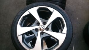 18 Wheels and tyres 225/40r18 A3 S3 Vw Golf Caddy Jetta