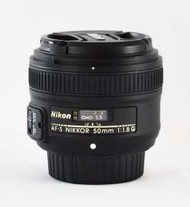 Nikon AF-S 50mm f/1.8G Prime Lens - New