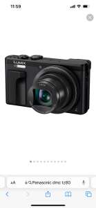 Panasonic Camera - like brand new