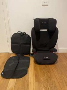 Nuna Booster Seat & Seat Protector - Pristine Condition