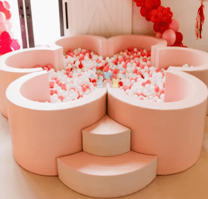 New Large Flower Soft Play Ball Pit