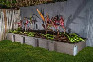 DIY Garden Concrete Sleepers
