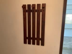 Hall Coat Rack - Timber