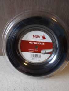 MSV Co-Focus 1.18 or 1.23 mm tennis string 200 m reel