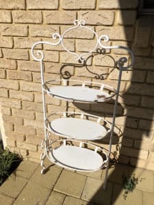 VINTAGE FRENCH THREE TIERED STAND