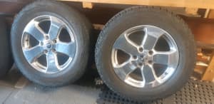 Jeep Grand Cherokee 18 inch wheels and tyres 