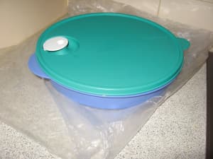 Tupperware Marinating Container/Keeper With Lid 1294-5 Brick Red