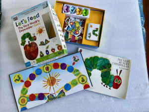 The very hungry caterpillar book and board game