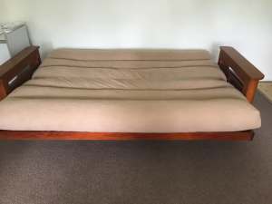 Futon bed in great condition hardly used