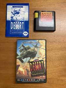 Desert strike Sega Mega Drive complete with manual