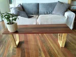 Handmade hardwood coffee table