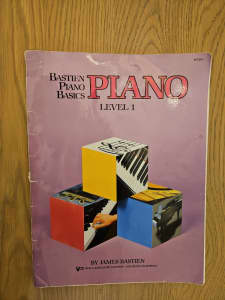 Piano book - Bastien Piano Basics Level 1
