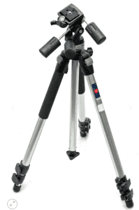 Manfrotto DLSR Tripod with 3-Way Pan Tilt Head - 141RC Model