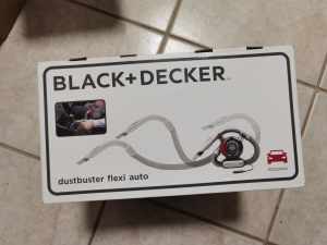 BLACK DECKER 12V Flexi Auto Vac Dust Buster Hand Vacuum