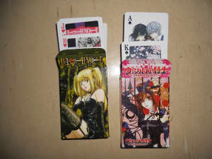 Death Note and Vampire Knight Themed cards