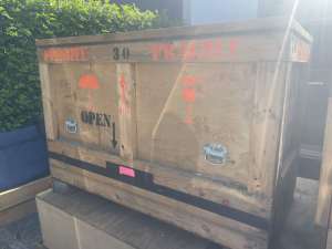 Shipping crates - new condition- 2 available - free