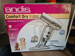 New pet hair dryer 