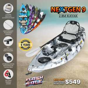 Fishing Kayaks Single & Tandem Kayak For Sale in Adelaide - Brand New
