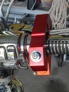 Motor cycle throttle lock 🔐