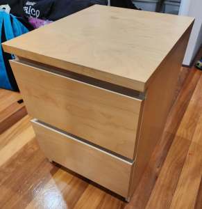 Ikea Malm Chest of 2 Drawers