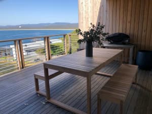 Brand New to Order. Beccali Timber Outdoor Setting - Australian Made
