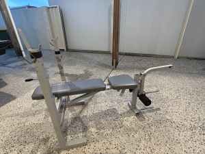 Gym bench press only no weights or bar included