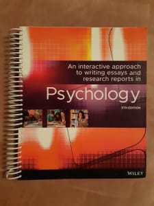 Psychology book for University
